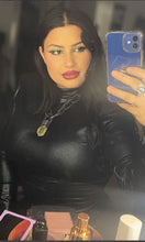 Load image into Gallery viewer, Leather & Citrine Chain Necklace