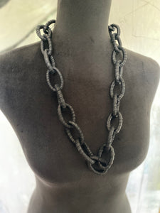 Leather Chain Necklace