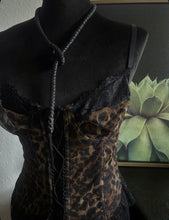 Load image into Gallery viewer, Leather Lariat w/ Metal Spike (SALE)